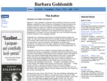 Tablet Screenshot of barbaragoldsmith.com